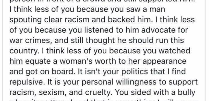 Disgusted voters voted for Trump? Disgusted voters voted for Trump?