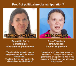 Greta Thunberg is proof of media manipulation