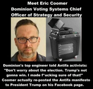 Dominion Voting machines - Fraud