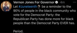 Vernon Jones on Juneteenth