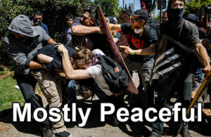 Mostly peaceful Antifa fascists